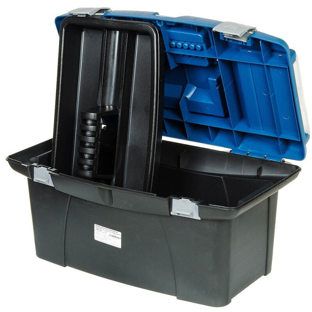 Ящик для инструм, 19 '', 48х23 см, пластик, Bartex, мороз.замок, 27802203, шт