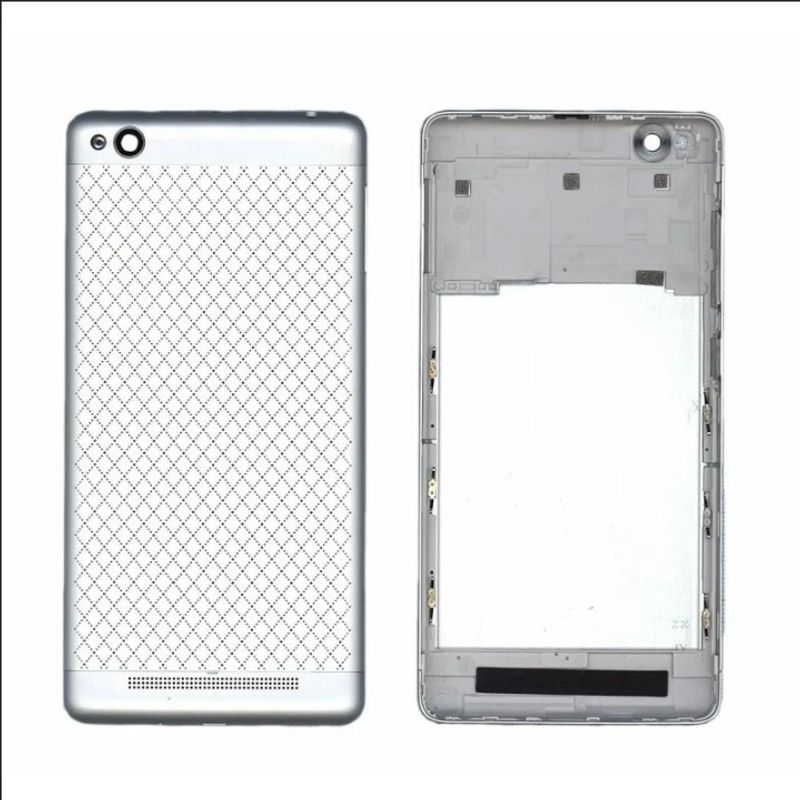 Задняя крышка для Xiaomi Redmi 3 серебристая