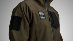 Куртка Мужская - Alpha Robinson  Softshell (оливковая - olive)