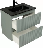 Тумба с раковиной Aquanet Джейн (Flat) 335433/329254 70 мисти грин