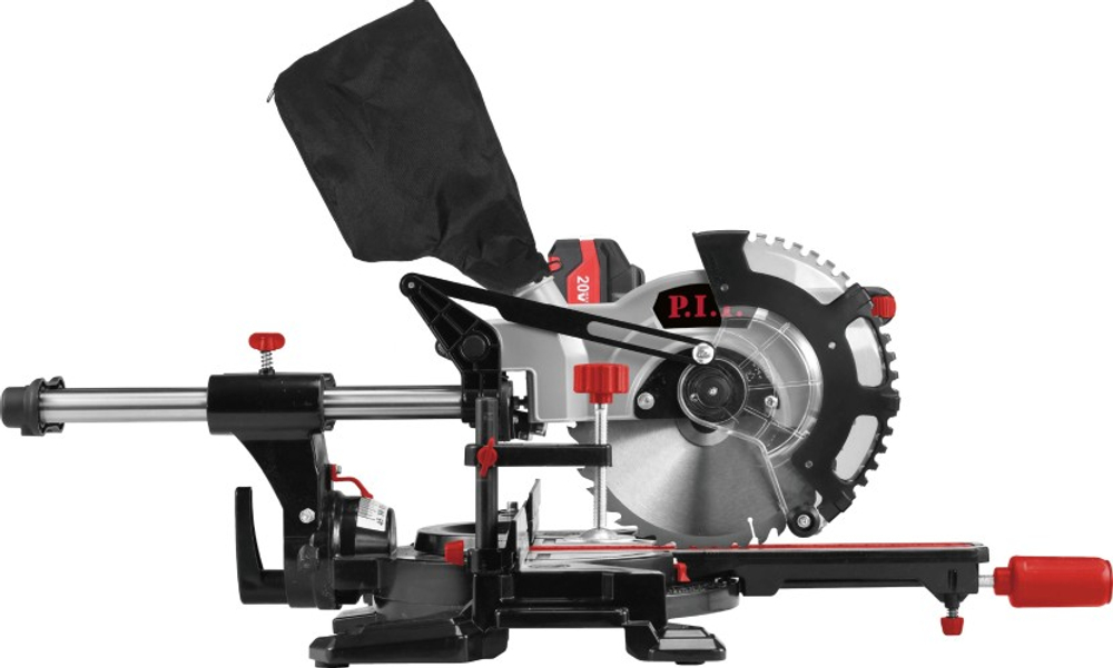 Пила торцовочная аккумуляторная P.I.T. PMS20H-210A без акб и зу