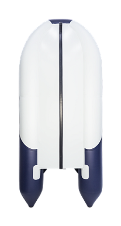 Лодка ПВХ Ривьера Компакт 3600 СК "Комби" светло-серый/синий