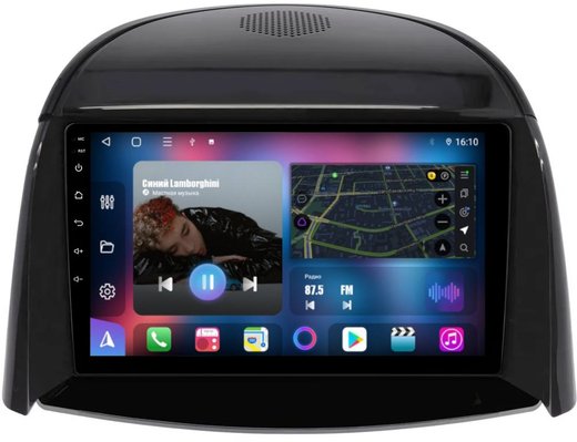 Магнитола для Renault Koleos 2008-2016 - FarCar BM329M QLED, Android 12, ТОП процессор, 4Гб+32Гб, CarPlay, 4G SIM-слот