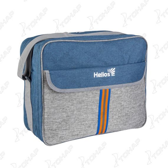 Набор для пикника на 4 персоны LUXE синий/серый (HS-425(4)BG) Helios