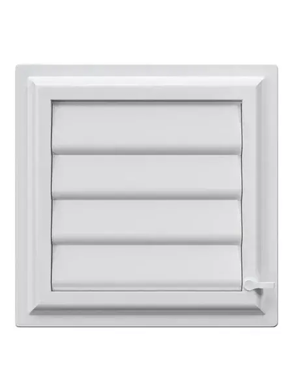 Решетка вентиляционная AIRVENT регулируемая жалюзи 402х442 пластик 4044AVp
