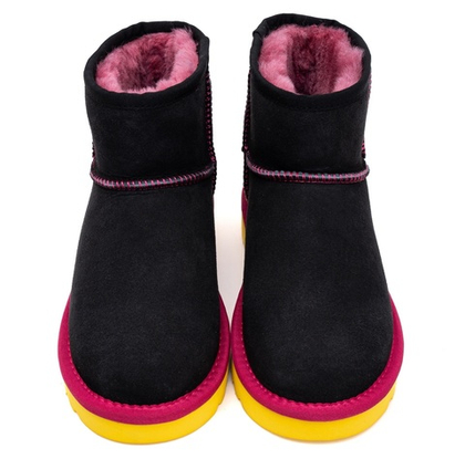 UGG Classic Mini II Black-Yellow