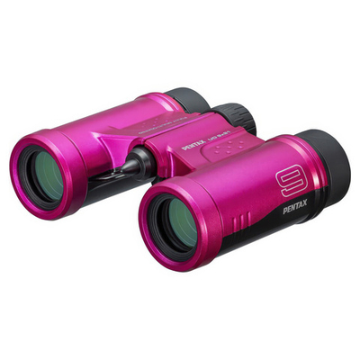 Бинокль Pentax UD 9x21 розовый