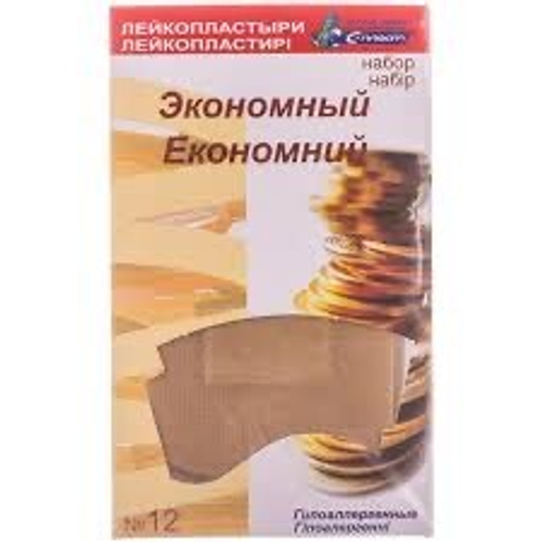 С-пласт Пластырь набор экономный 12 шт.