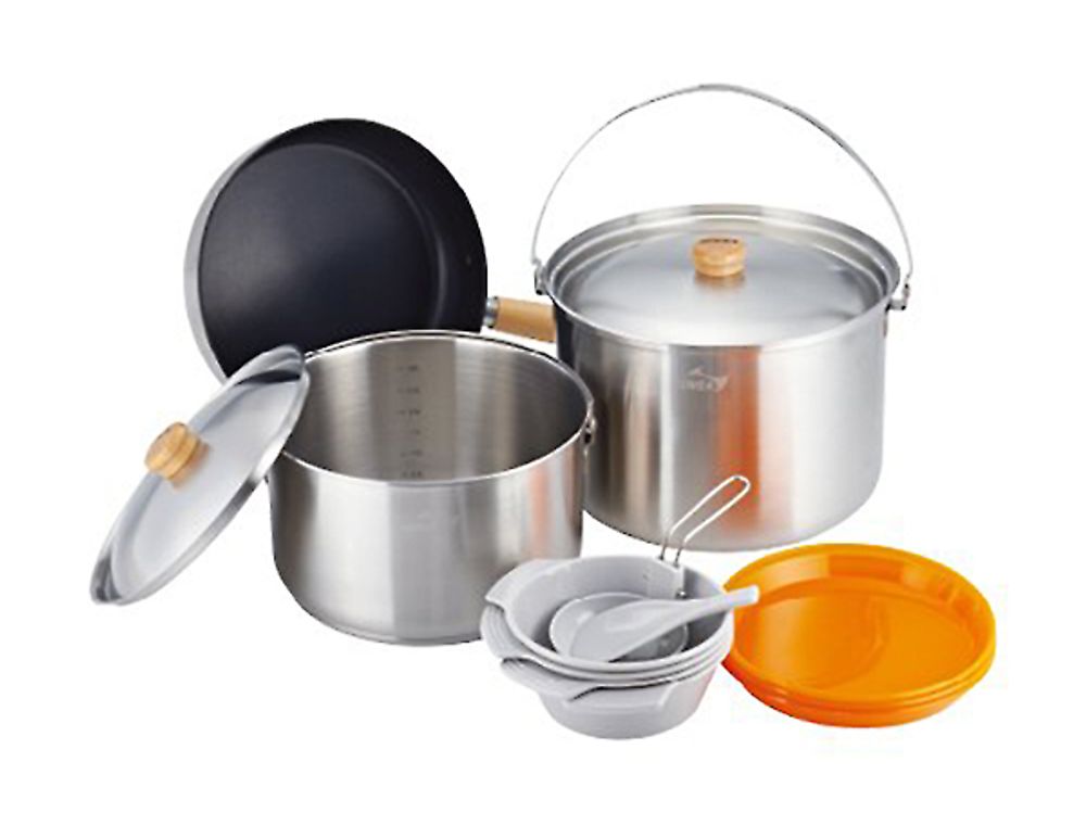 Посуда Kovea Deluxe stainless cookware XL KECU9PS-03