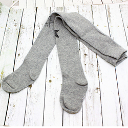 Колготки Серые с Звездами  1-2 года