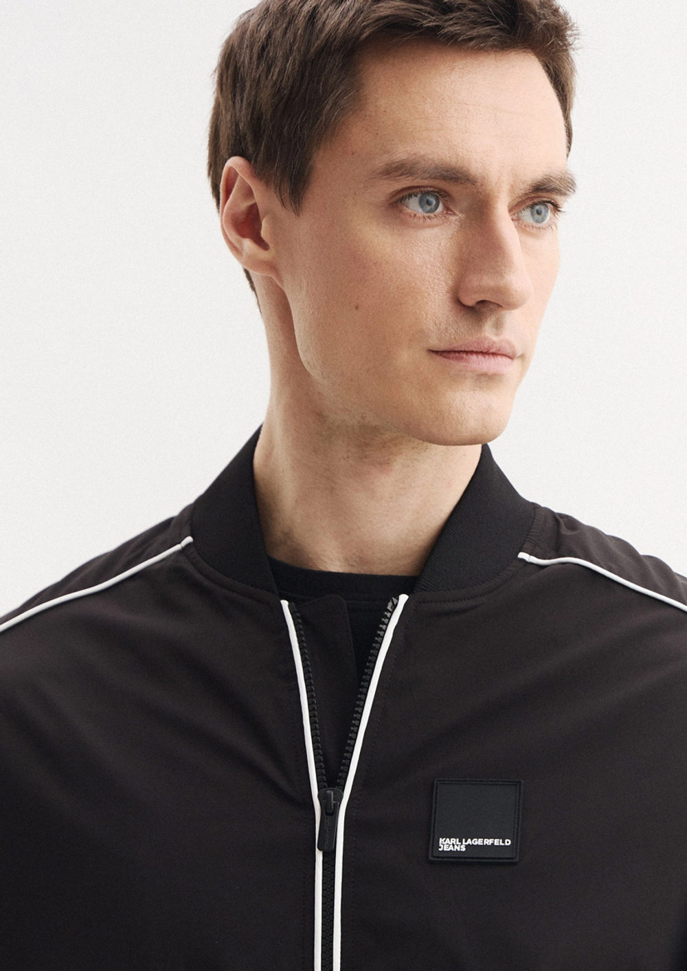 Бомбер KARL LAGERFELD JEANS Light Track Bomber
