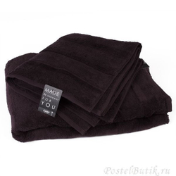 Полотенце 50x100 Cawo Noblesse 1002 темно-коричневое