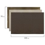 Бумага упаковочная мелованная НАБОР 3 шт., "Golden Pattern", 70х100 см, 3 дизайна, ЗОЛОТАЯ СКАЗКА, 592062