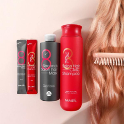 MASIL 8seconds Salon Hair Mask Set набор восстанавливающая маска и шампунь в саше