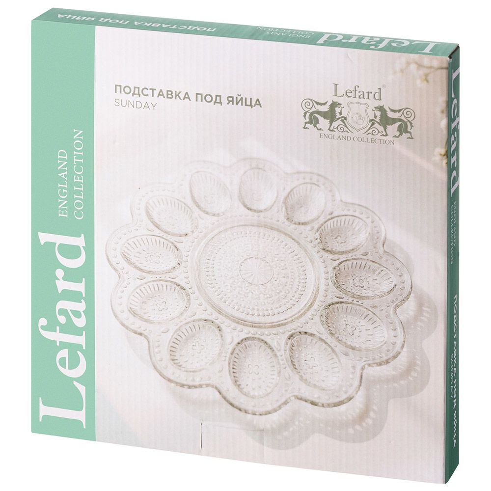 ПОДСТАВКА ДЛЯ 12 ЯИЦ "SUNDAY" 26,5*26,5*2 СМ