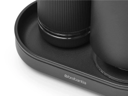 Brabantia Набор из 2 дозаторов для жидкости для посуды SinkStyle Mineral Infinite Grey