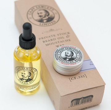 Подарочный набор Captain Fawcett's Private Stock Beard Oil & Moustache Wax