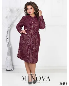 Платье 329-бордо Minova