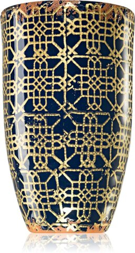 Wax Design Lattice Midnight Blue Spa Water - ароматическая свеча /  13x21 cm   / GTIN 8435240193458