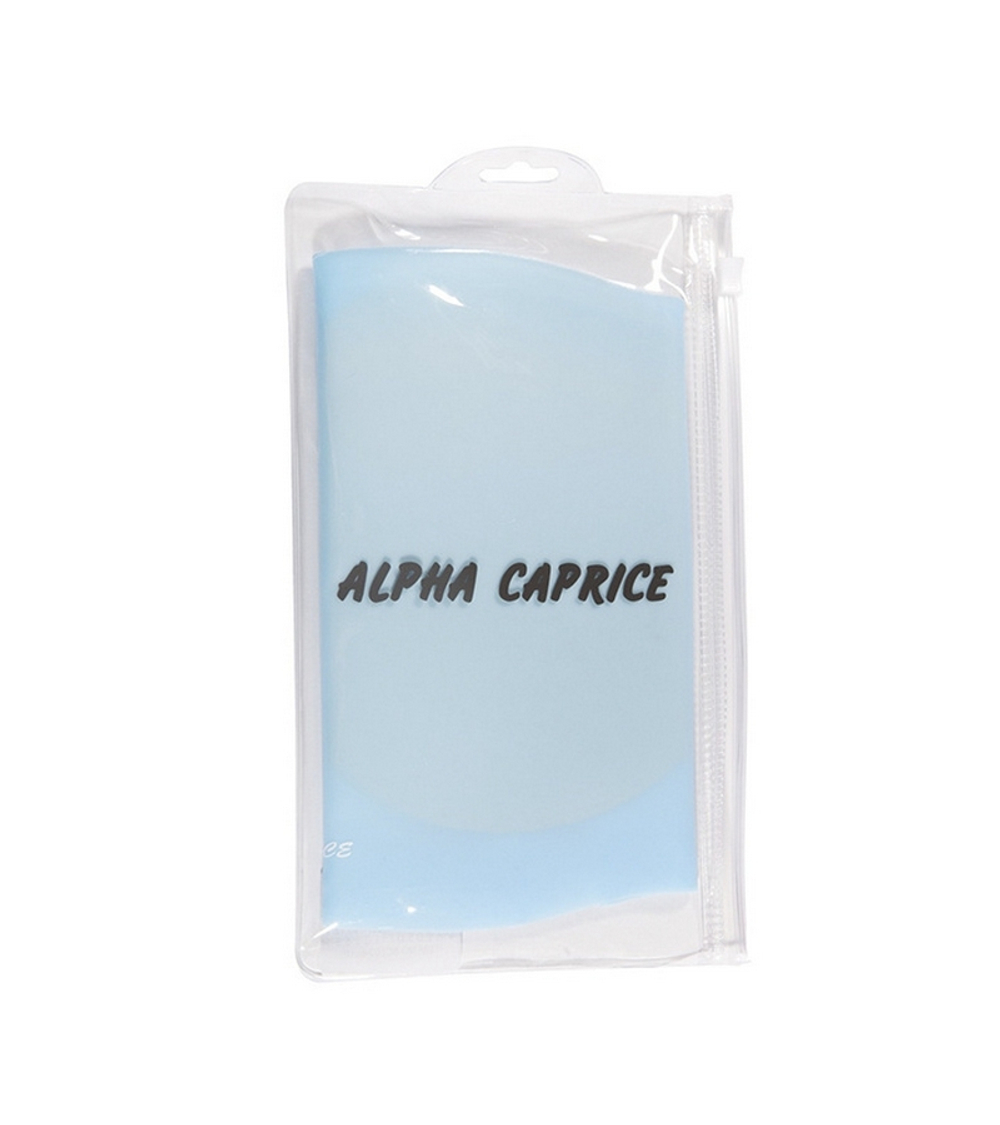 Шапочка для плавания силиконовая для длинных волос Alpha Caprice SCL02