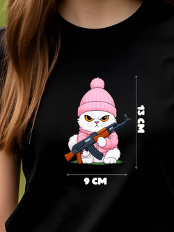 Термонаклейка на одежду с волком