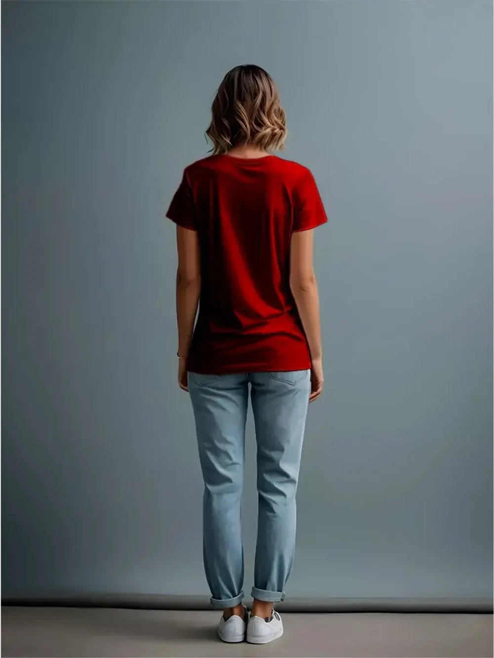 Футболка однотонная базовая хлопок унисекс Баракаттекс