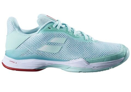 Женские теннисные кроссовки Babolat Jet Tere All Court Women - yucca/white