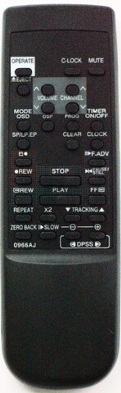 Пульт ДУ для SHARP G0966AJ VCR