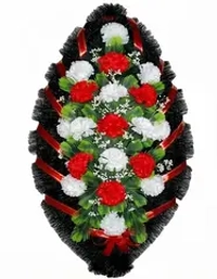 Венок траурный стандарт №4