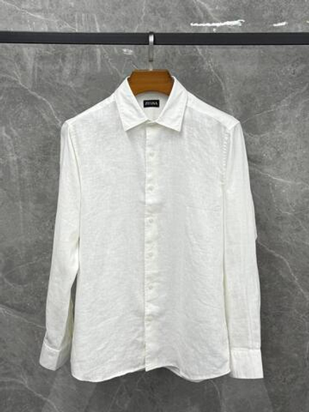 Льняная рубашка Zegna