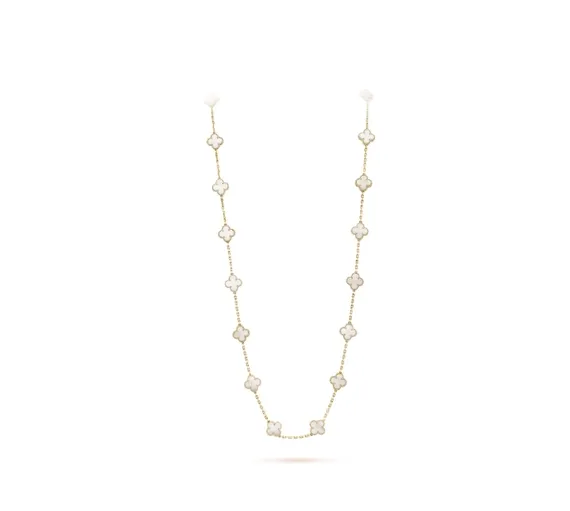 Винтажное колье Van Cleef & Arpels Alhambra, 20 мотивов