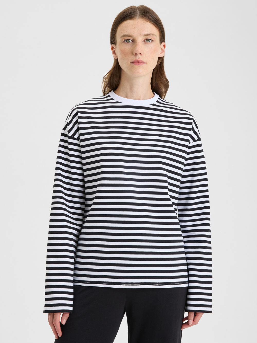 Матроска в стиле oversize