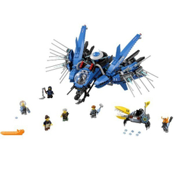 LEGO Ninjago Movie: Самолёт-молния Джея 70614 — Lightning Jet — Лего Ниндзяго фильм