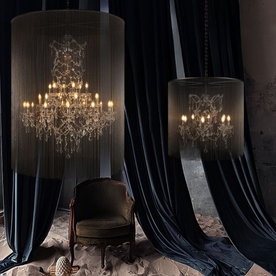 Подвесная люстра LOFT IT Vaille Crystal 10450/500