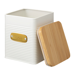 Банка для хранения чая 1.7л Smart Solutions Irmel молочная