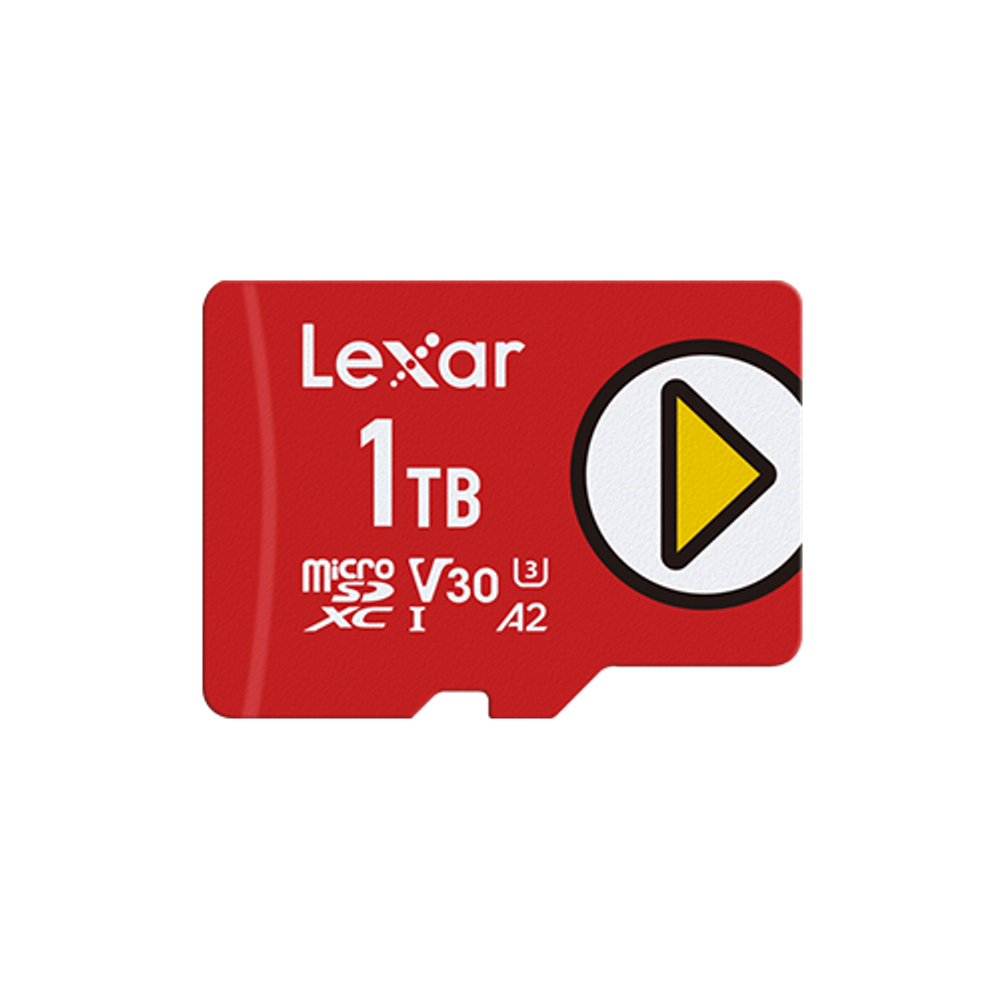 Карта памяти Lexar PLAY microSDXC 256GB UHS-I U3 V30 A2, R/W 160/100 МБ/с