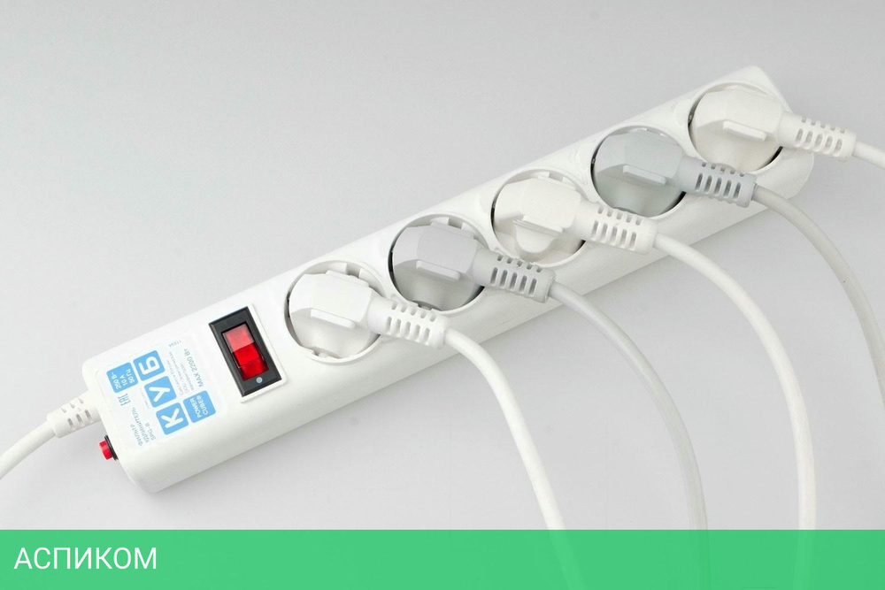 Сетевой фильтр Power Cube SPG-B-10-WHITE белый