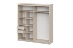 Шкаф-купе ШКП 3 (2,0) МАКС Меланж