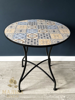 Стол "Пастельная мозаика" 60x60x71см