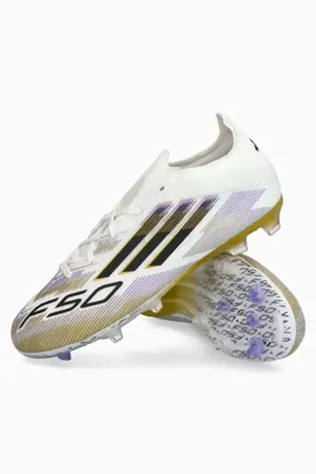 Бутсы adidas F50 Elite FG Junior - белый