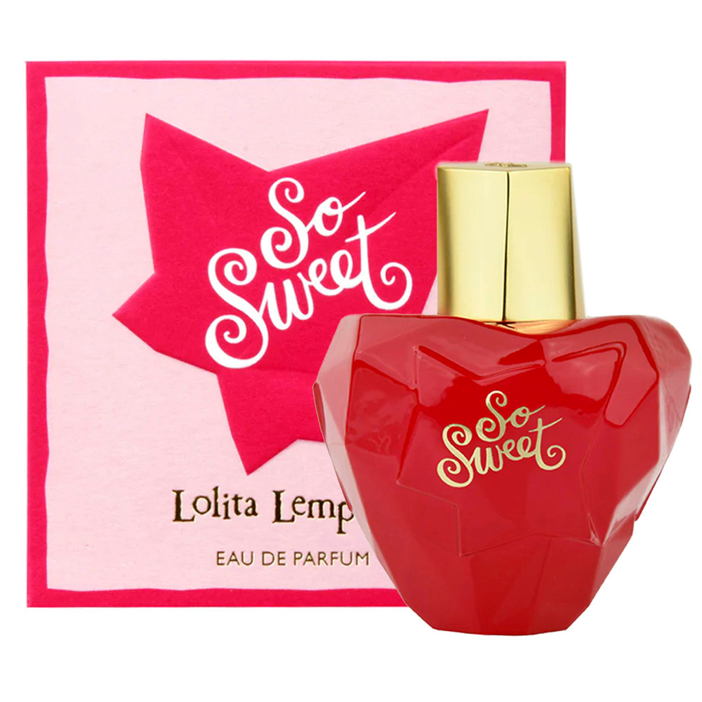 Lolita Lempicka So Sweet — парфюмерная вода для женщин. Вкусное искушение. Вишня, апельсин и взбитые сливки.