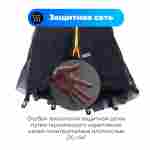 Батут с сеткой и с баскетбольным кольцом, диаметр 5 фт