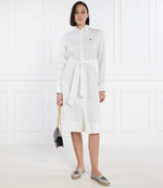 Льняное платье с ремешком LS KGSLY POLO RALPH LAUREN - белый(211943992)