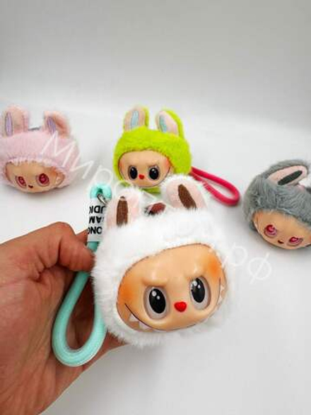 Музыкальные мягкие брелоки Лабубу Labubu оптом