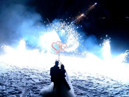 Как заказать салют на свадьбу в СПб