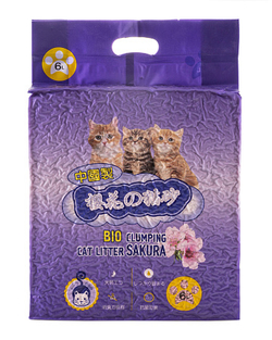 HAKASE AREKKUSU Наполнитель комкующийся тофу сакура 10 л
