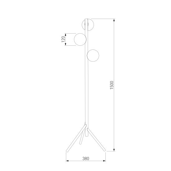 16045 / напольный светильник  /  Estera Wood