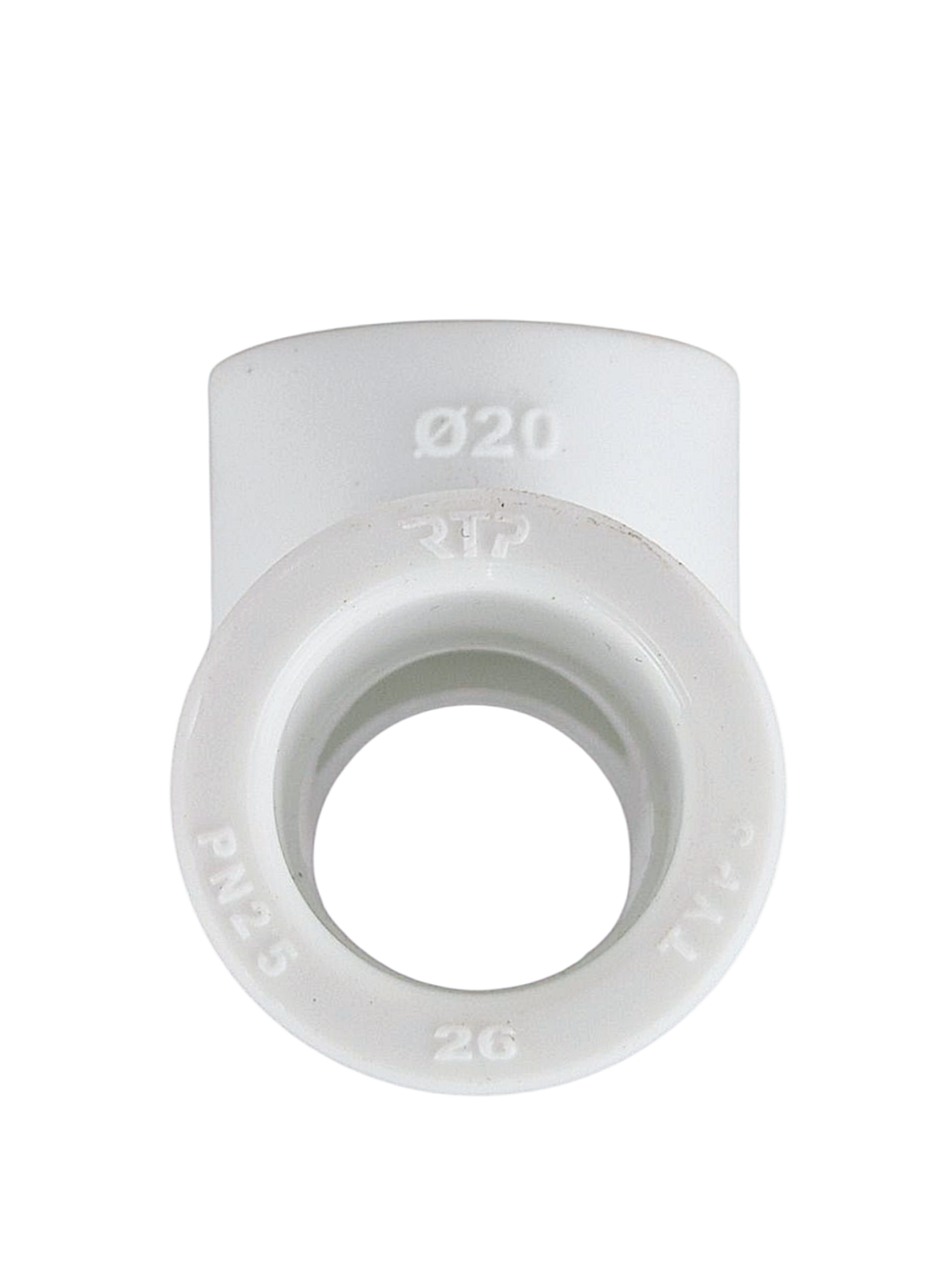 Тройник PPR  20х20х90, PN25 белый, РТП (280/40)