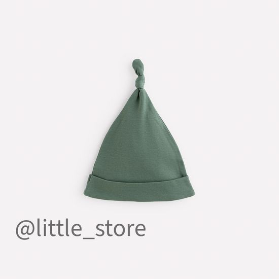 Шапочка однослойная "Машинки" хаки