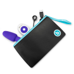 Фиолетовая анальная премиум-пробка с римминг эффектом b-Vibe Rimming Petite BV-006-PUR